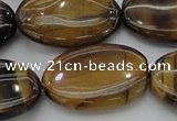 CTE1719 15.5 inches 20*30mm oval yellow tiger eye beads wholesale