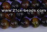 CTE1803 15.5 inches 10mm round blue iron tiger beads wholesale