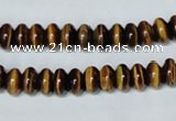 CTE193 15.5 inches 4*6mm rondelle yellow tiger eye gemstone beads