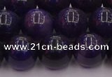 CTE1955 15.5 inches 14mm round purple tiger eye beads wholesale