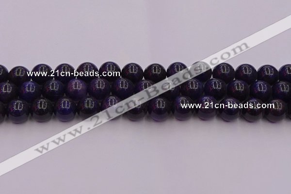 CTE1955 15.5 inches 14mm round purple tiger eye beads wholesale