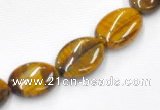 CTE20 15.5 inches oval 13*18mm yellow tiger eye beads Wholesale