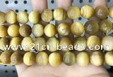 CTE2012 15.5 inches 14mm round golden tiger eye beads wholesale