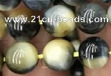 CTE2017 15.5 inches 10mm round golden & blue tiger eye beads wholesale