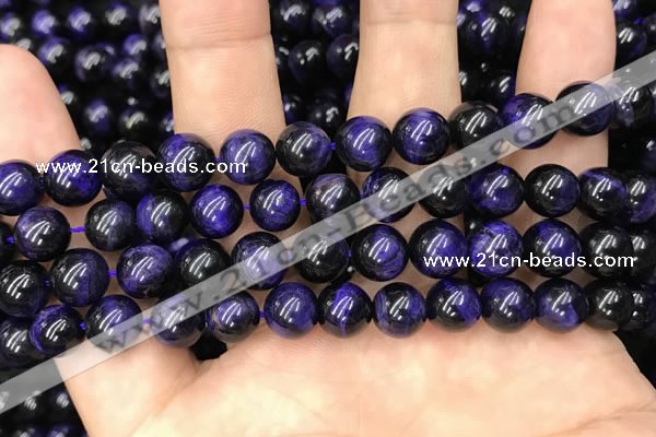 CTE2024 15.5 inches 10mm round purple tiger eye beads wholesale