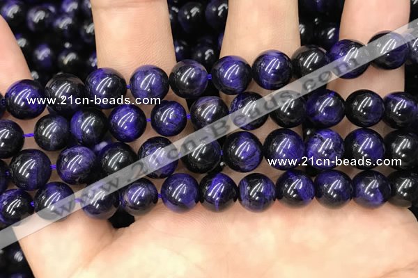 CTE2025 15.5 inches 12mm round purple tiger eye beads wholesale