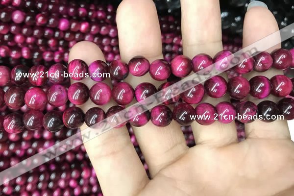 CTE2044 15.5 inches 8mm round red tiger eye beads wholesale