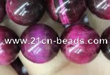 CTE2046 15.5 inches 12mm round red tiger eye beads wholesale