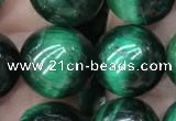 CTE2054 15.5 inches 12mm round green tiger eye beads wholesale