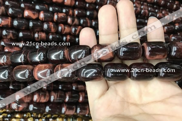 CTE2069 15.5 inches 15*20mm drum red tiger eye gemstone beads