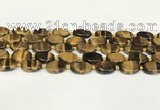 CTE2131 15.5 inches 13*18mm oval yellow tiger eye beads