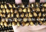 CTE2160 15.5 inches 10mm round yellow tiger eye gemstone beads