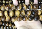 CTE2164 15.5 inches 18mm round yellow tiger eye gemstone beads