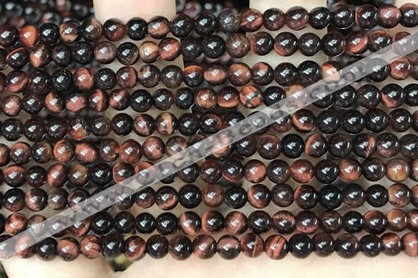 CTE2168 15.5 inches 4mm round red tiger eye beads wholesale