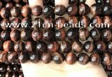 CTE2184 15.5 inches 12mm round red tiger eye gemstone beads