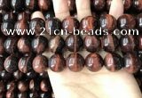 CTE2187 15.5 inches 18mm round red tiger eye gemstone beads