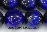 CTE2395 15 inches 10mm round blue tiger eye beads
