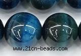 CTE2427 15 inches 12mm round blue tiger eye beads