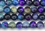 CTE2440 15 inches 4mm round mixed tiger eye beads