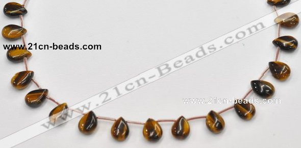 CTE25 teardrop 18*25mm yellow tiger eye beads Wholesale