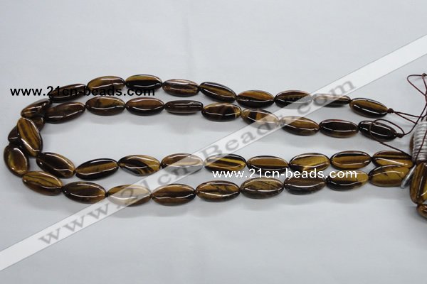 CTE305 15.5 inches 10*20mm marquise yellow tiger eye gemstone beads