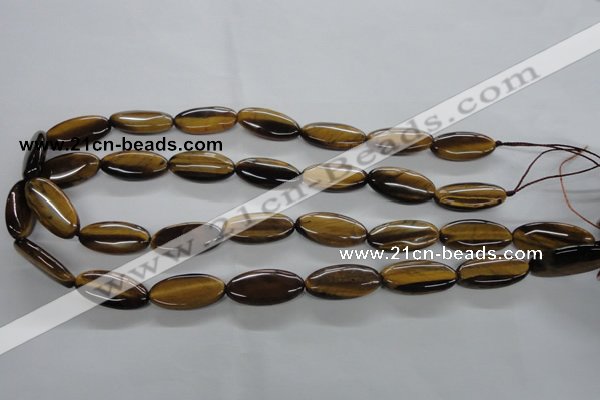 CTE306 15.5 inches 12*25mm marquise yellow tiger eye gemstone beads