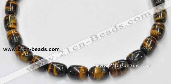 CTE34 15.5 inches 13*18mm egg-shaped blue tiger eye beads wholesale