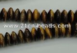 CTE436 15.5 inches 4*10mm rondelle yellow tiger eye beads wholesale