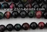 CTE593 15.5 inches 10mm round colorful tiger eye beads wholesale