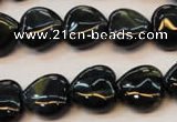 CTE652 15.5 inches 20*20mm heart blue tiger eye beads wholesale