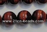 CTE88 15.5 inches 16mm round red tiger eye gemstone beads