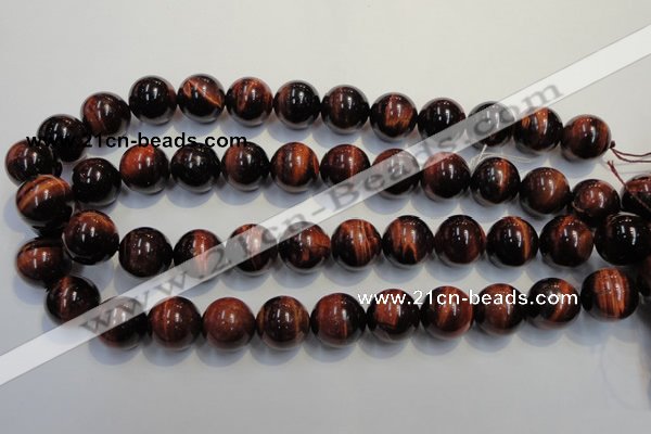 CTE88 15.5 inches 16mm round red tiger eye gemstone beads