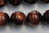 CTE89 15.5 inches 18mm round red tiger eye gemstone beads