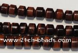 CTE898 15.5 inches 7*8mm tyre red tiger eye beads wholesale