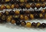 CTG01 15.5 inches 2mm round tiny tigers eye beads wholesale