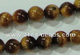 CTG02 15.5 inches 4mm round tiny tigers eye beads wholesale