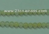 CTG05 15.5 inches 3mm round tiny yellow jade beads wholesale