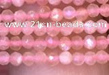 CTG1030 15.5 inches 2mm faceted round tiny moonstone beads