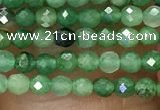 CTG1036 15.5 inches 2mm faceted round tiny African jade beads