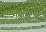 CTG119 15.5 inches 2mm round tiny peridot gemstone beads wholesale