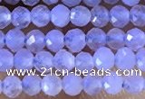 CTG1303 15.5 inches 2mm faceted round blue lace agate beads wholesale