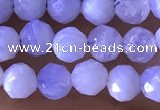 CTG1305 15.5 inches 5mm faceted round blue lace agate beads wholesale