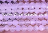 CTG1351 15.5 inches 2mm faceted round white moonstone beads