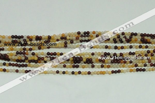 CTG138 15.5 inches 3mm round tiny mookaite gemstone beads wholesale