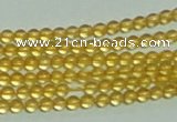 CTG146 15.5 inches 3mm round tiny citrine gemstone beads wholesale