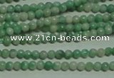 CTG155 15.5 inches 3mm round tiny Qinghai jade beads wholesale