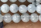 CTG1592 15.5 inches 4mm round aquamarine gemstone beads wholesale