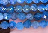 CTG1614 15.5 inches 3.5mm faceted round tiny apatite beads