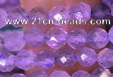 CTG1620 15.5 inches 4mm faceted round tiny labradorite beads
