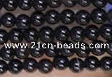 CTG2060 15 inches 2mm,3mm black agate gemstone beads